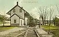 Boston & Maine Railroad depot in 1909