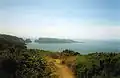 A view of Brecqhou, from the north of Sark