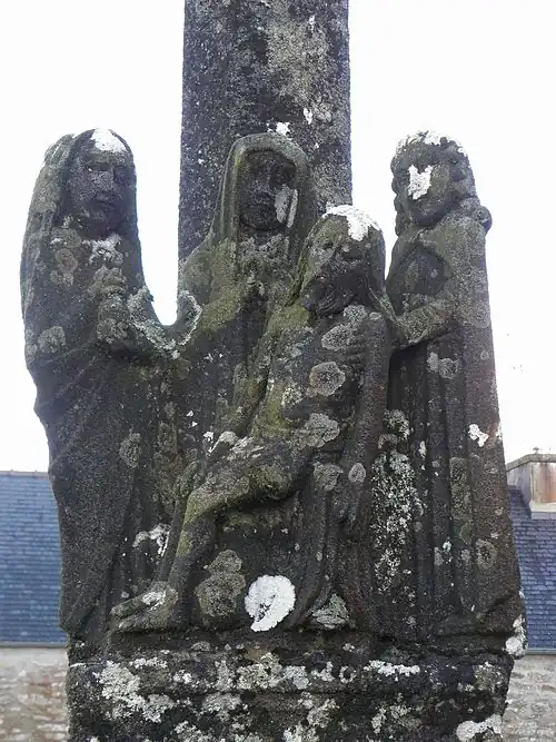 The Doré Calvary at Brennilis. Notre-Dame de Pitié.