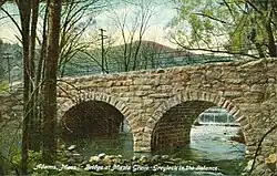 Bridge at Maple Grove c. 1910