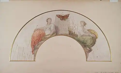 Entomologist (Design for a Fan)