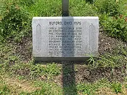 Bicentennial Corner Marker