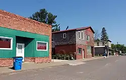 Buildings on Stanchfield Road NE