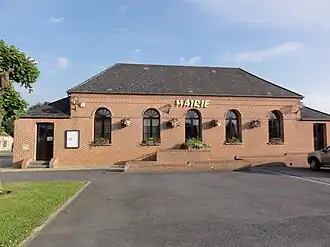 The town hall of Buire