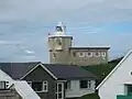 Bull Point Lighthouse (with engine room attached and the new keeper's cottage in the foreground).