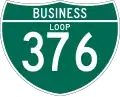 Interstate 376 Business marker