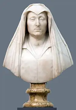 Bust of Camilla Barbadoni, by Gian Lorenzo Bernini, 1619