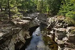 Coos Canyon, in the center of Byron