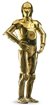 The final design of the robot C-3PO
