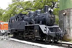 Class C12 steam locomotive C12 167 in April 2013