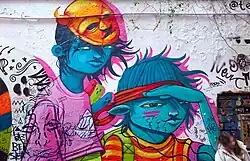 Urban art in Mitte (Berlin, 2025).