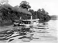 Dutch boat on the Barito River (1917)
