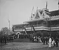 Raden Saleh's home was used for an exhibition in Batavia in 1893