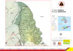 Official map of the Administrative post