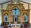 Church altar and retablo mayor
