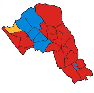 Camden 1986 results map