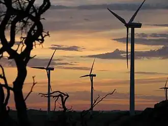 Image 47The Australian Canunda Wind Farm, South Australia at sunrise (from Wind farm)