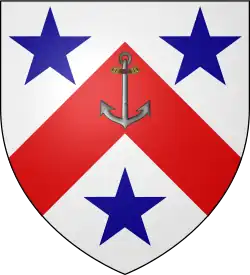 Arms of Captain David Brodie