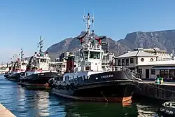 Tug boats Umbilo, Usiba, and Enseleni
