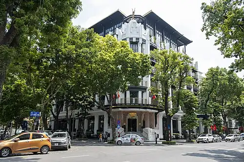 Capella Hanoi in Vietnam (2021), a neo-Art Deco building
