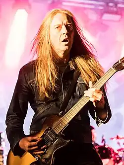 Steer performing with Carcass in 2024