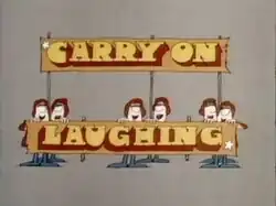 Series title held by cartoon figures