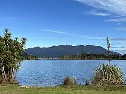 Hohonu Peaks from Cashmere Bay