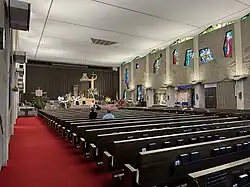 View toward the altar