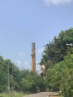 Abandoned sugarcane refinery chimney (2024)