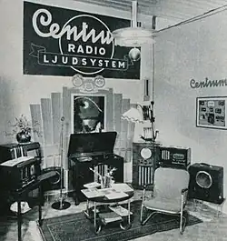 Centrum Radio ljudsysten 1939