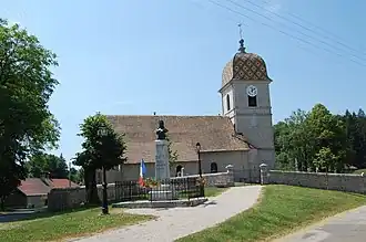 The church in Châtelneuf