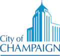 Official logo of Champaign, Illinois