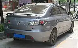 Changan Alsvin sedan rear
