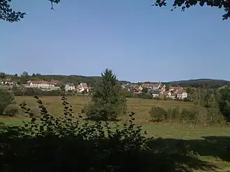 A general view of La Chapelle-Taillefert