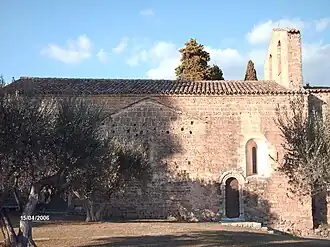 The chapel of Saint Victor, in Villecroze