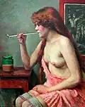 Femme à la Pipe