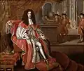 Charles II at Court by Henri Gascar