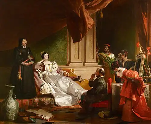 Sancho Panza and the Duchess by Charles Robert Leslie