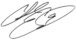 Chase Elliott signature