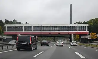 What is left of Checkpoint Bravo today.