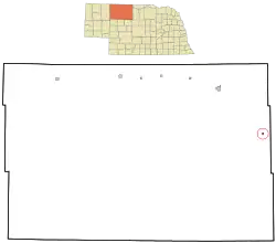 Location of Wood Lake, Nebraska
