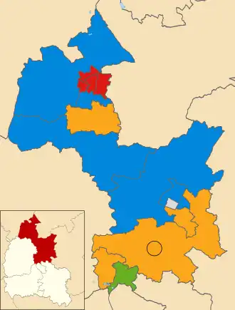 2022 results map