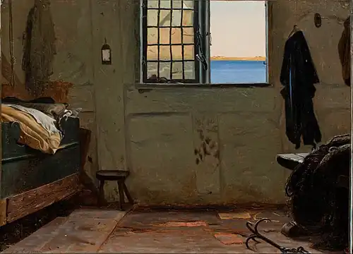 A fisherman's bedroom, 1853
