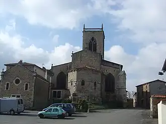 The church in Augerolles