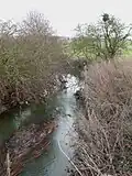 River Crouch passing under Church Road.