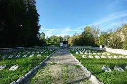War graves of the Battle of Pradis