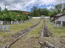 German World War I military cemetery in Dragosloveni
