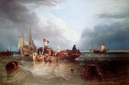 A Market Boat on the Scheldt (1826)