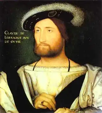 Portrait of Claude de Lorraine Duke of Guise, 1528–1530, Palazzo Pitti, Florence.