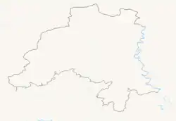 Map of Clervaux 1 to 100 Scale With lakes